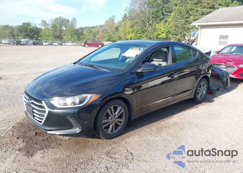 2018 Hyundai Elantra Sel from USA, damaged, VIN 5NPD84LFXJH217187